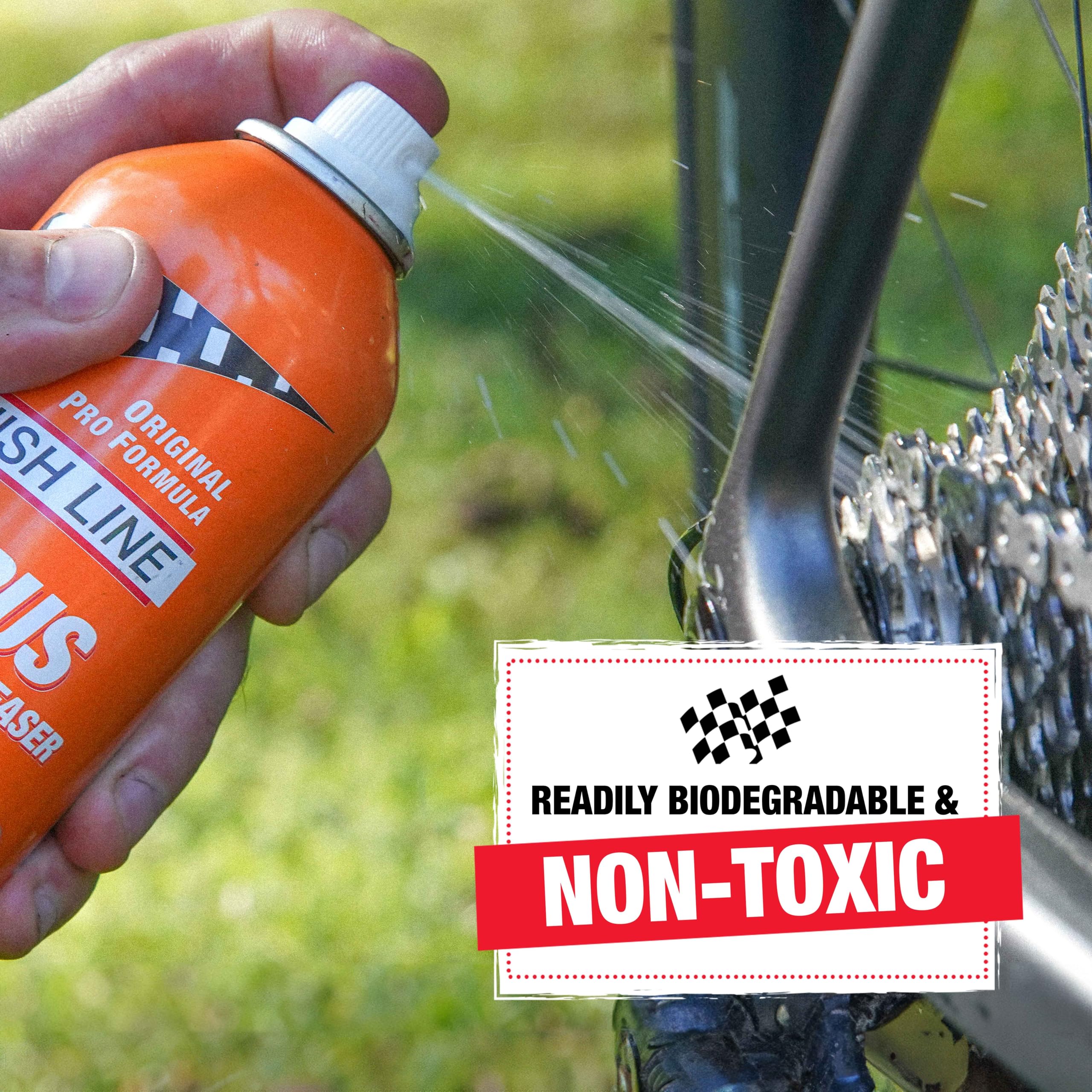 Finish Line Citrus Degreaser Bicycle Degreaser, 12-Ounce Aerosol Spray