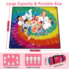 Supfitness Extra Large Picnic Blankets Waterproof Foldable (80 X 80) Beach Blanket Waterproof Sandproof,3-Layer Thicking Mat Out