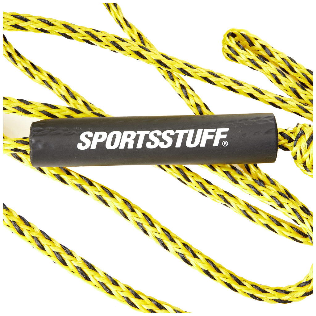 Sportsstuff 4K Towable Rope With Rope Caddy, 1-4 Rider Tow Rope For Towable Tubes