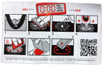 Rema Sport Bicycle Narrow Tube Patch Repair Kit Tt04 (24) - Tt O4