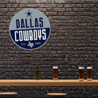 Rico Industries Nfl Football Dallas Cowboys Classic Shape Cut Pennant - Home And Living Room D  Cor - Soft Felt Ez To Hang