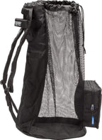 Cressi Heavy Duty Mesh Backpack 85 Liters Capacity For Snorkeling, Water Sport Gear | Utila: Designed In Italy, Black, One Size