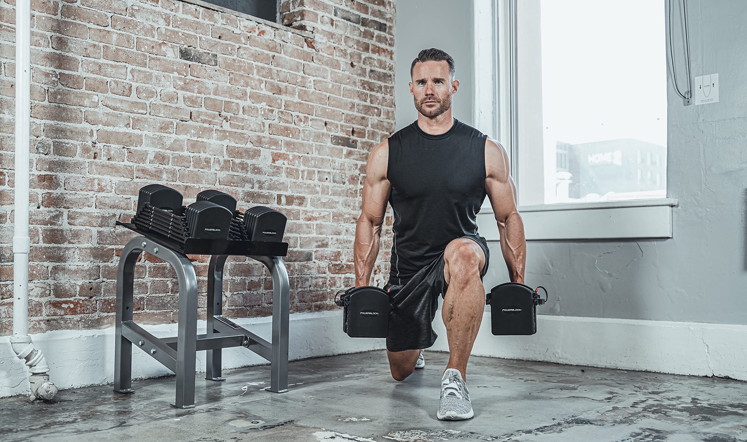 Powerblock Elite Exp 50-70 Lb. Dumbbell Kit, Stage 2 Expansion Kit, Only Compatible After Stage 1 Elite Exp Adjustable Dumbbells