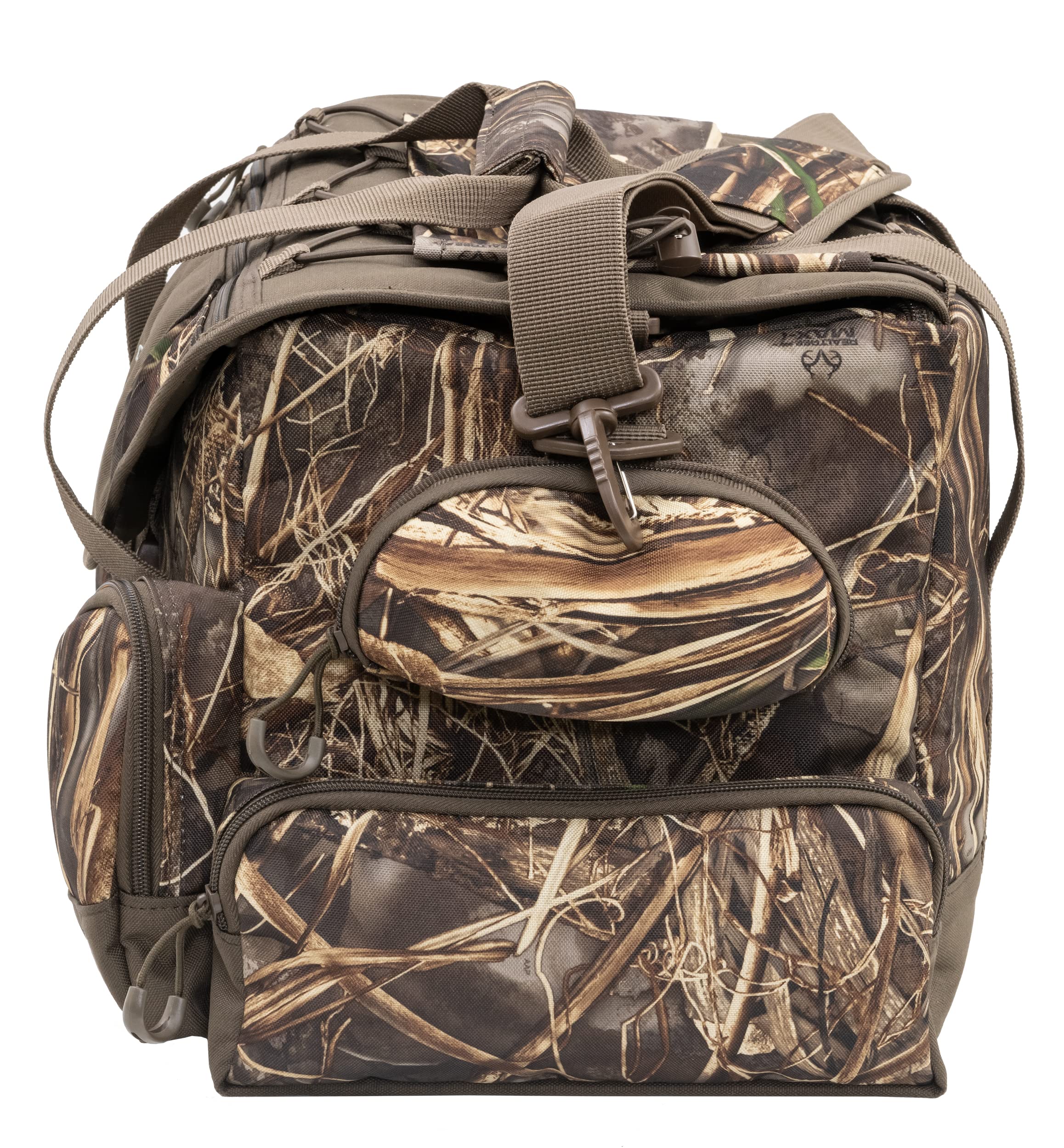 Alps Outdoorz Deluxe Floating Blind Bag - Large, Realtree Max-7 - Waterproof Hunting Duffel Bag, With Removable Dividers, Thermo