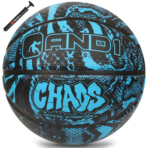 And1 Chaos Basketball & Pump (Jungle Series)- Official Size 7 (29.5