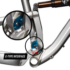Funn Zippa Lite Mtb Chain Guide, E-Type Mount (Sram S3 Compatible), 26T-36T, Bicycle Chain Protector