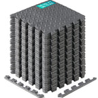 Yes4All Interlocking Exercise Foam Mats With Border - Interlocking Floor Mats For Gym Equipment - Eva Interlocking Floor Tiles J