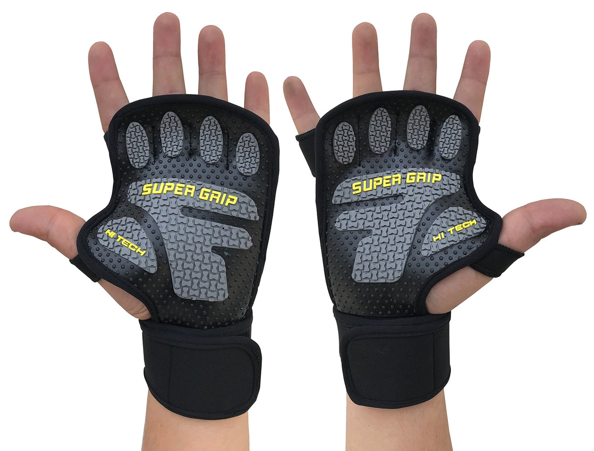 Kobo Wtg22 LycraSpandex Gym Gloves, Medium (Black)