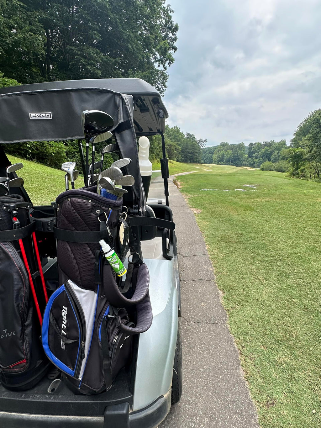 Bite Golf Club And Grip Cleaner  Keeps Clubs, Irons, And Drivers Clean  Use With Cloth, Brush, Or Bottle Brush Refill  Restore G