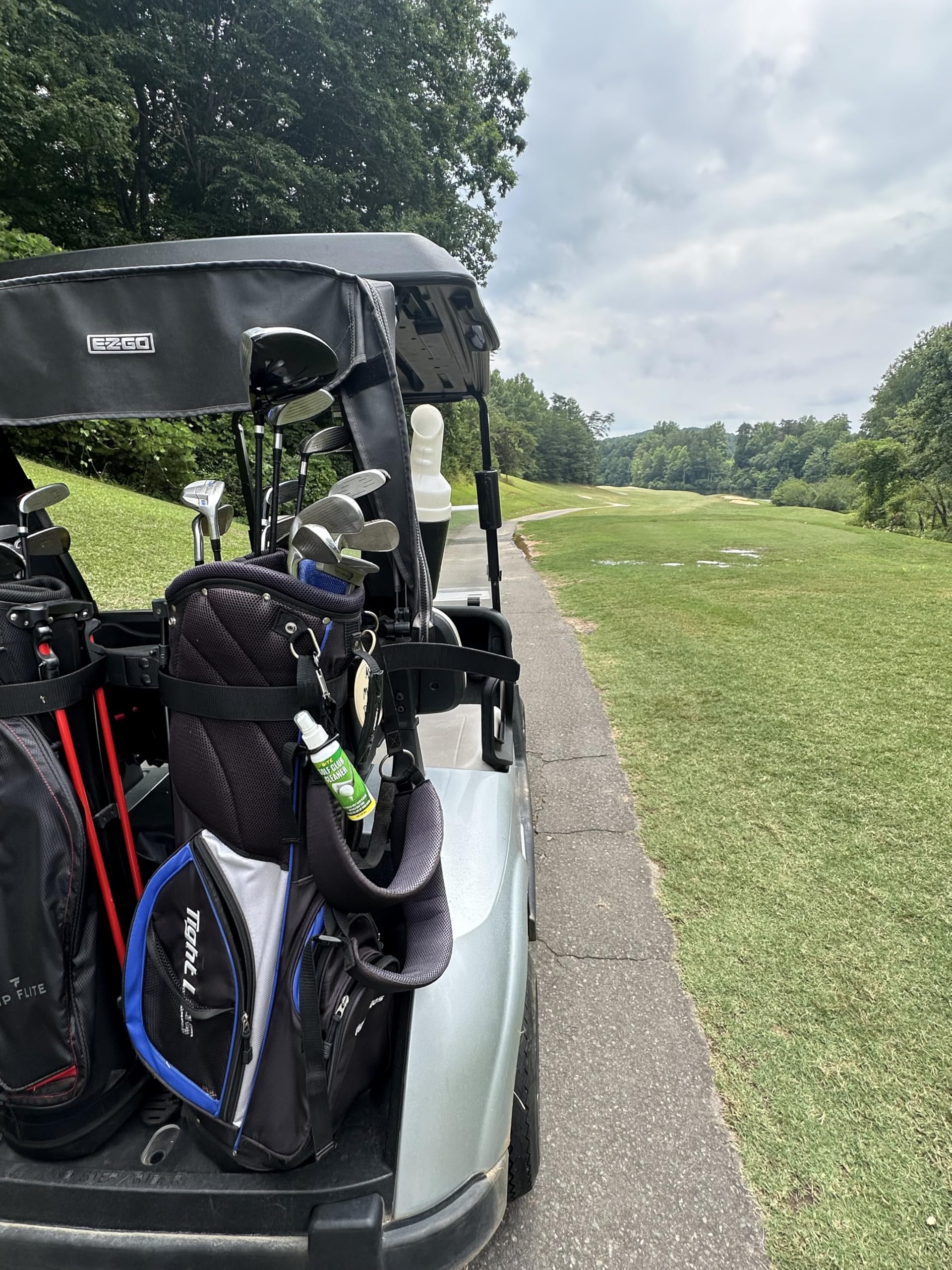 Bite Golf Club And Grip Cleaner  Keeps Clubs, Irons, And Drivers Clean  Use With Cloth, Brush, Or Bottle Brush Refill  Restore G