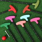 Wettarn 6 Set Golf Putters For Men And Women Two Way Mini Golf Putter With 6 Golf Balls Kids Putter Bulk For Right Or Left Hande