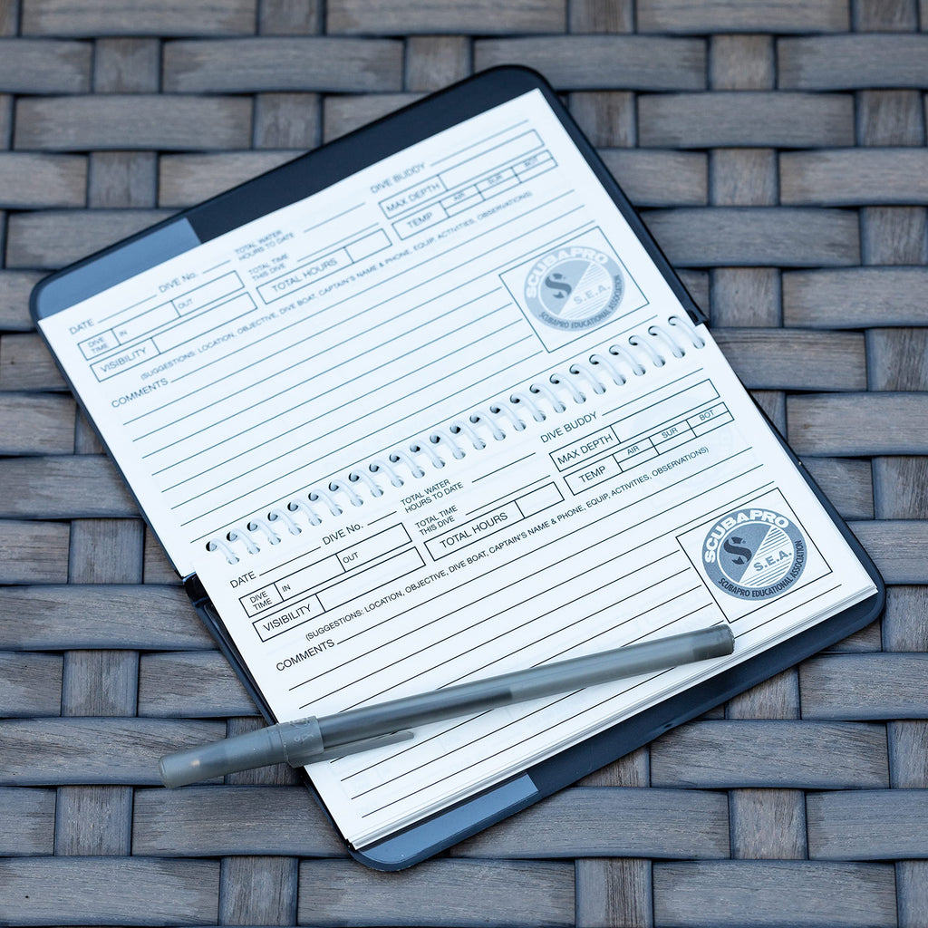 Scubapro Water Proof Pages Divers Log Book