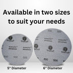 Trucut Sanding Pad  P5000D Grit  5'' Diameter  Sanding Pads Made For Bowling Balls  Bowling Ball Resurfacing Pads  Surface Manag