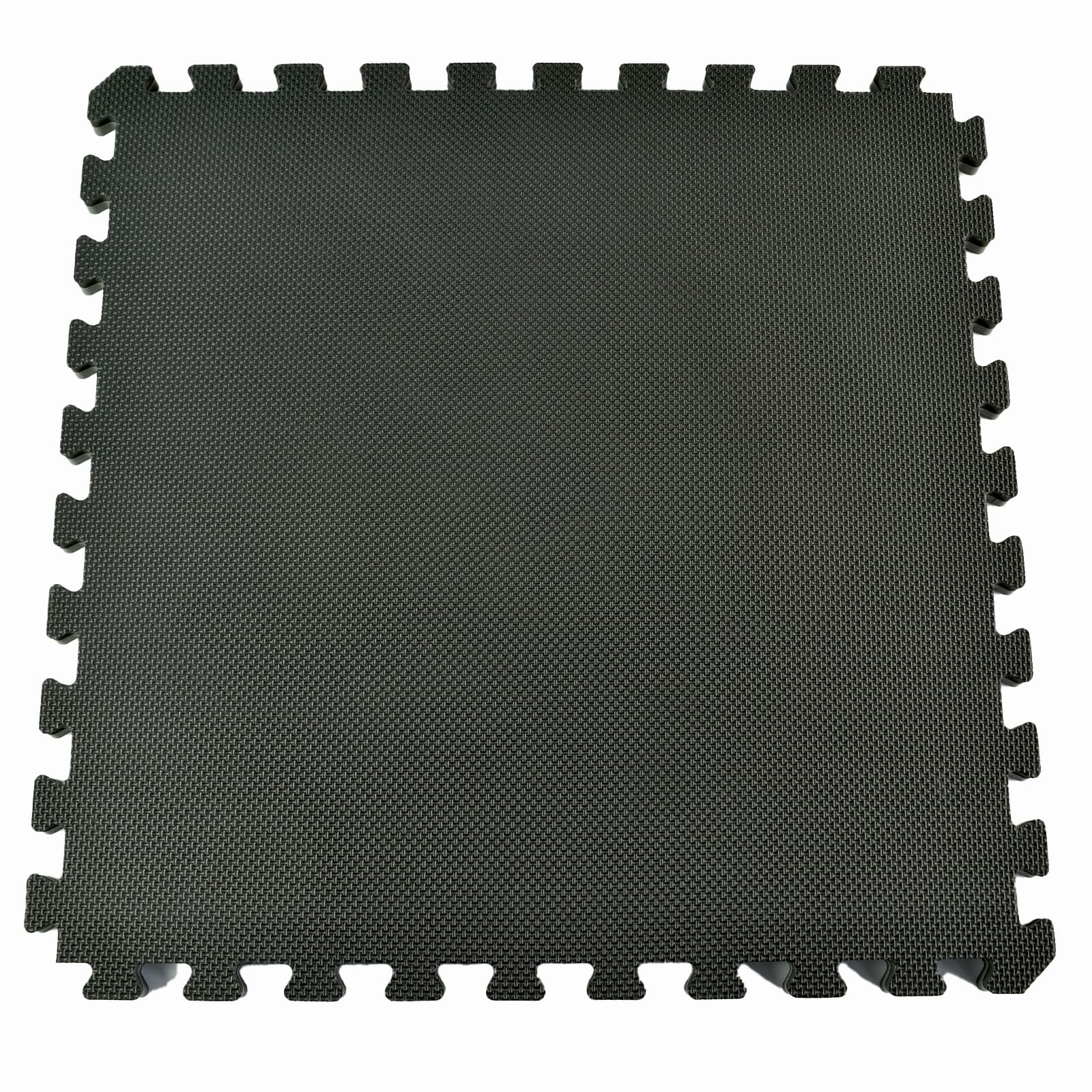 Greatmats Home Sport And Play Interlocking Reversible Mat 3/4 Inch X 2X2 Ft. Black/Gray Case Of 10