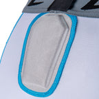 Champro Bull Rush 5-Pad Girdle , White , Grey Inset, Large