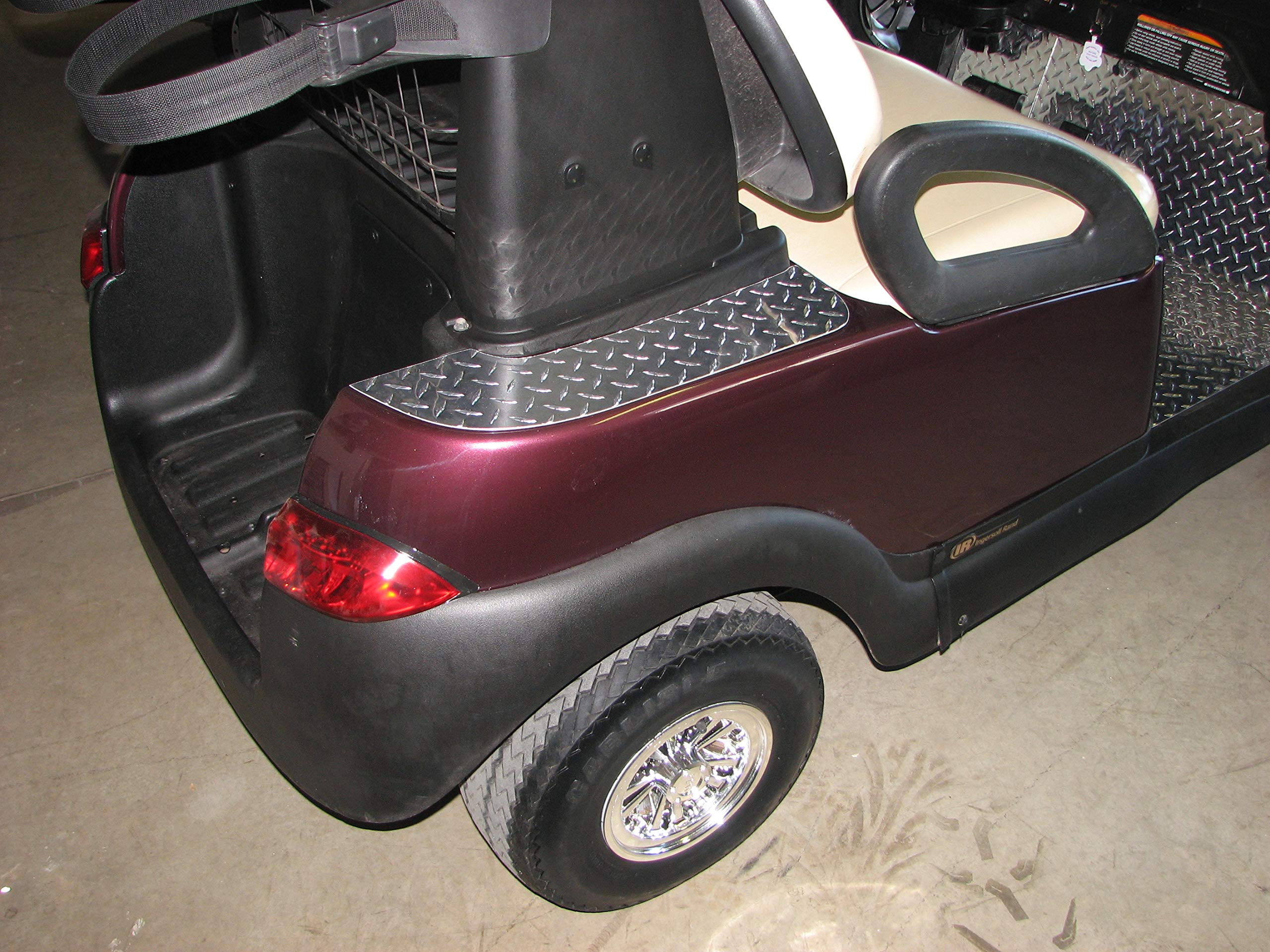 Club Car Precedent Golf Cart Diamond Plate No Step Covers