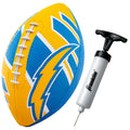 Franklin Sports NFL Los Angeles Chargers Football - Youth Football - Mini 8.5 Rubber Ball - Perfect for Kids - Team Logos and Co