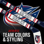 Franklin Sports Columbus Blue Jackets Nhl Mini Soft Hockey Stick Set - Nhl Team Soft Foam Mini Hockey Stick And Ball Set - Great