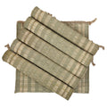 Orric Handmade 20 X 20 Inch Double Layer Grass Kusha Aasan Eco Friendly Meditation Mat For Yoga& Aasan For Puja For Sitting Set