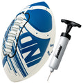 Franklin Sports Nfl Indianapolis Colts Football - Youth Mini Football - 8.5'' Junior Size Ball - Spacelace Easy Grip Texture- Pe