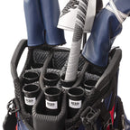 Izzo Golf Black Plastic Golf Club Tube, 1.25 Inch (Pack Of 7)