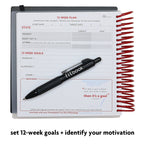 2020 Fitlosophy Fitbook: Fitness Journal And Planner For Workouts, Weight Loss And Exercise, White Single (12-Week)