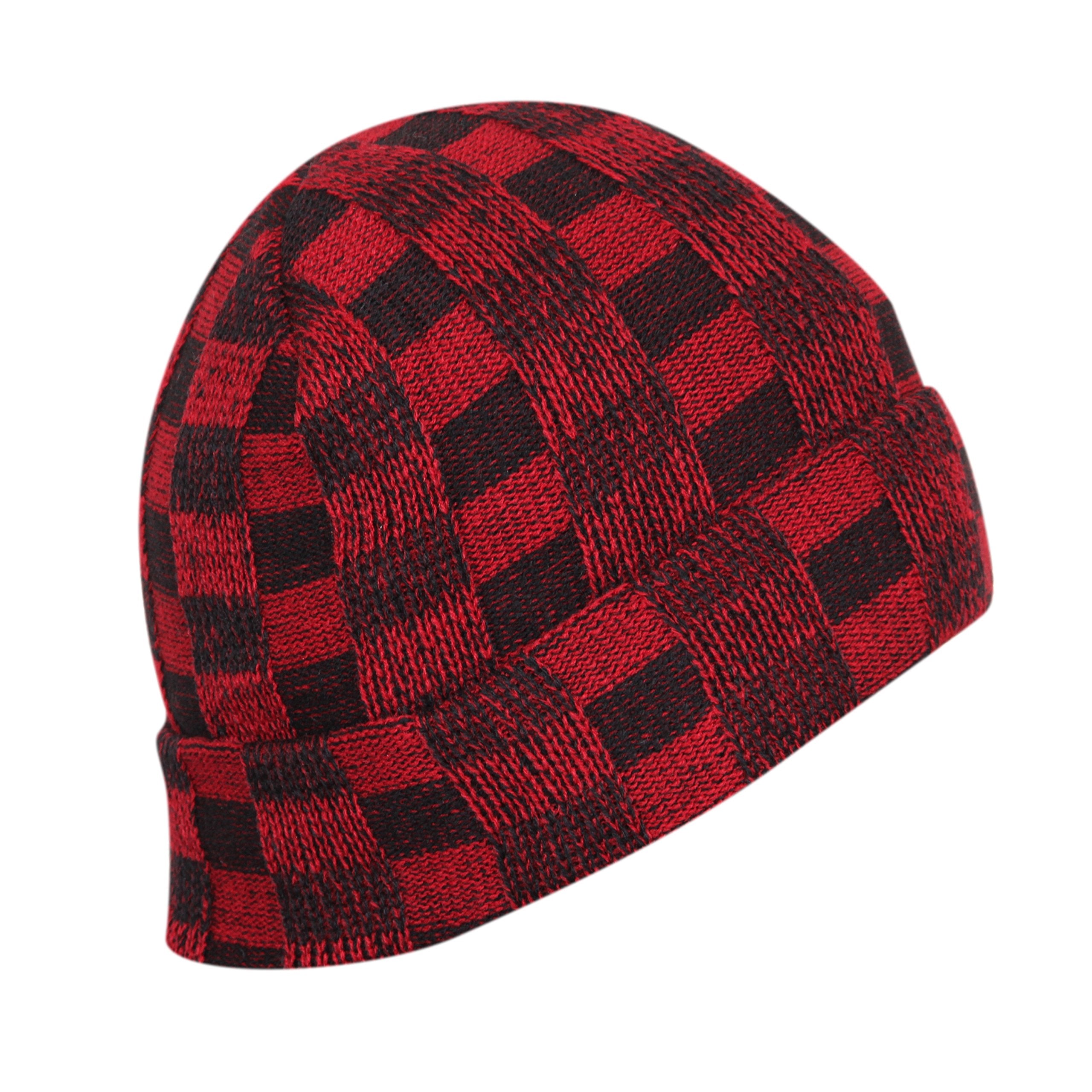 Fabseasons Acrylic Woolen Winter Skull Cap Red