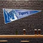 Rico Industries Ncaa Memphis Tigers Primary 12'' X 30'' Felt Wall D  Cor Pennant - Great For Home/Bed Room/Man Cave D  Cor