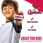 Franklin Sports St. Louis Cardinals Mlb Team Baseball - Mlb Team Logo Soft Baseballs - Toy Baseball For Kids - Great Decoration