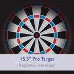 Viper 787 Electronic Dartboard, Ultra Thin Spider For Increased Scoring Area, Free Floating Segments, Locking Segment Holes For