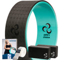 Pete'S Choice Yoga Set For Beginners - Yoga Wheel Kit + 2 Yoga Blocks, Bonus Ebook & Free Yoga Strap | Yoga Starter Kit For Begi