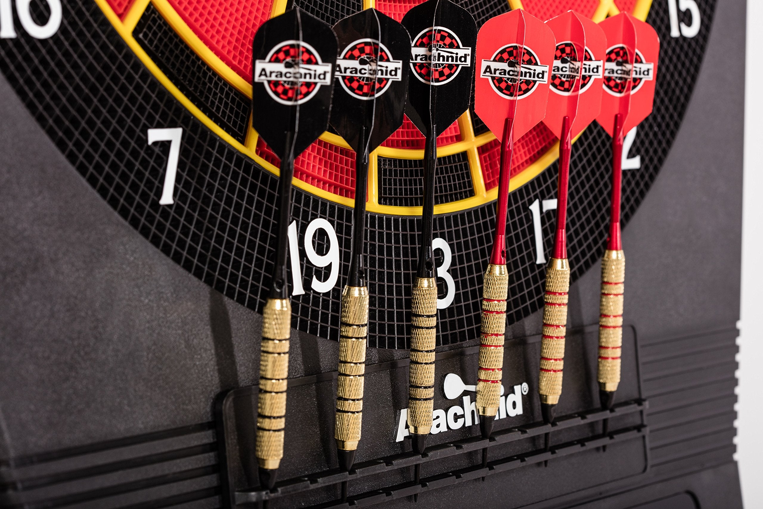 Arachnid Cricket Pro 650 Electronic Dartboard With Micro-Thin Dividers - Available With Optional Wood Dartboard Cabinet
