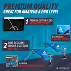 Joola Professional Grade Wx Aluminum Indoor & Outdoor Table Tennis Net And Post Set - Quick Setup - 72In Regulation Ping Pong Ne