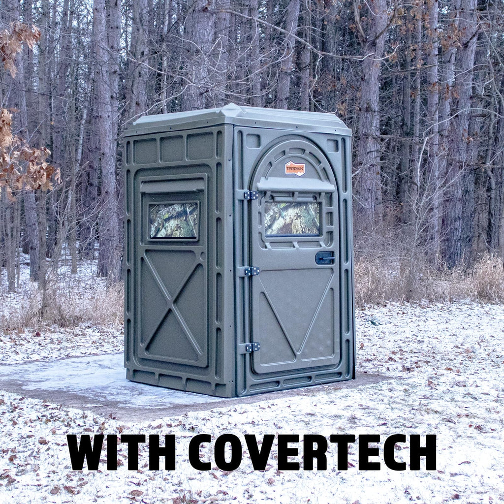 Hunting Blind Window Camo - See Through CoverTech HD Window Camo - 24    x 59    - Realtree Edge