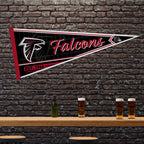 Rico Industries Nfl Football Atlanta Falcons Classic 12'' X 30'' Felt Wall D  Cor Pennant - Great For Home/Bed Room/Man Cave D