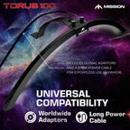 Mission Torus 100 Foldable Led Dartboard Lighting