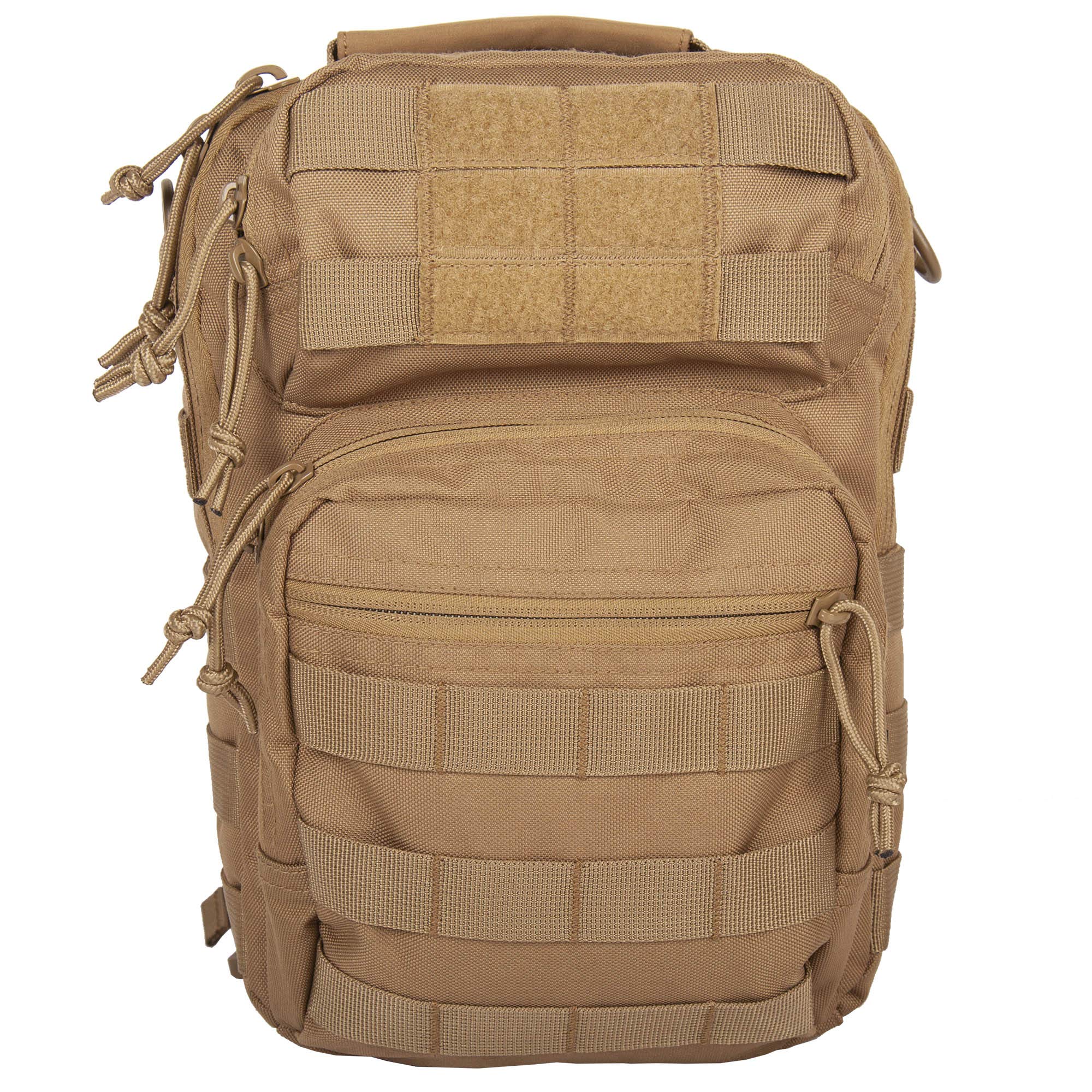WFS Tactical Sling Backback with Concealed Carry Pocket, Coyote
