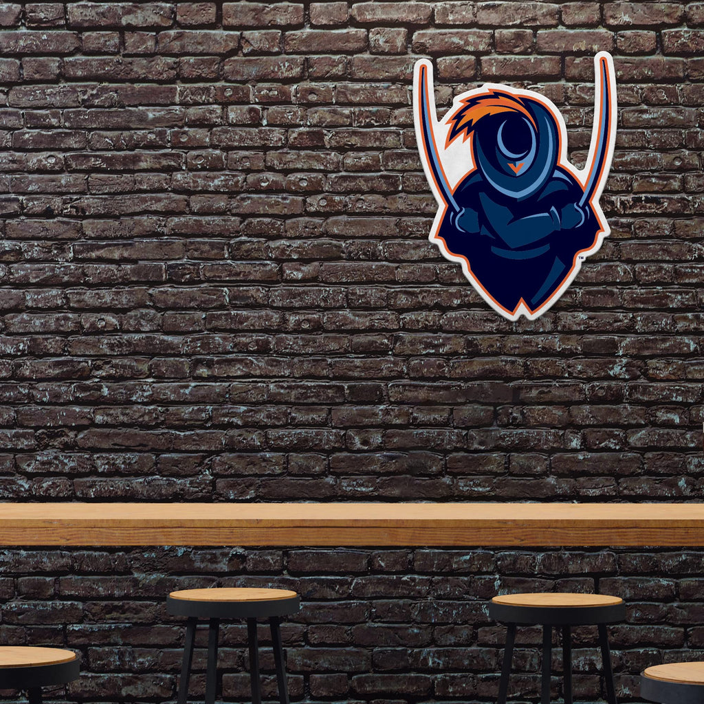 Rico Industries Ncaa Virginia Cavaliers Mascot Shape Cut Pennant - Home And Living Room D  Cor - Soft Felt Ez To Hang 18X0.10X18