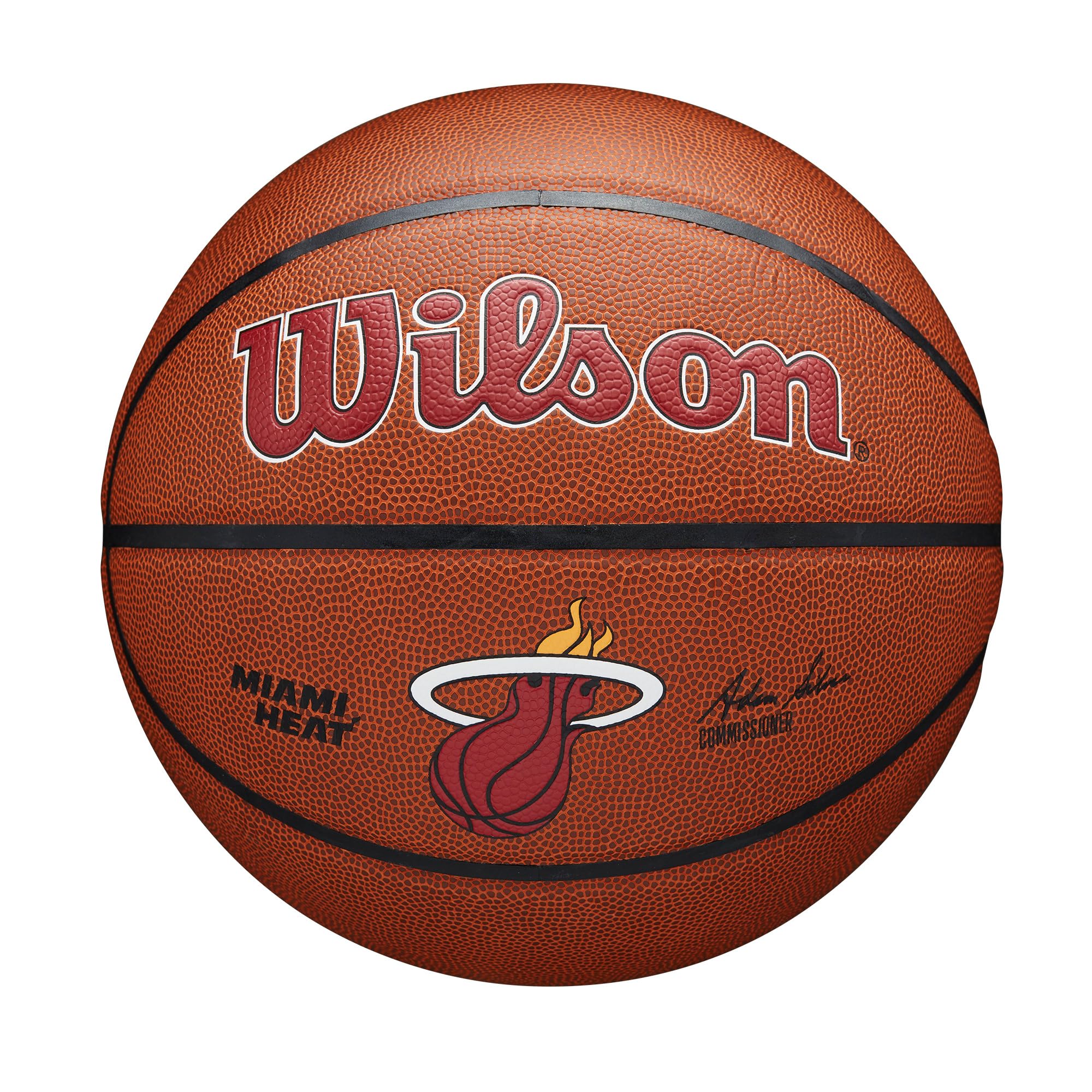 Wilson Nba Team Alliance Basketball - Miami Heat, Size 7-29.5''