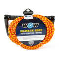 Wow Sports 75 ft Water Ski Rope - UV Treated - 1,600-lb Strength - Floating Handle - for Wakeboard & Wakesurf