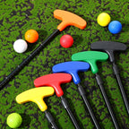 Liliful 12 Pack Golf Putters For Kids Two Way Mini Golf Putter With 12 Golf Balls Bulk Putter For Right Or Left Handed Golfers A