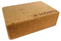 Kobo Yoga Block Cork Wood 9inch X 6inch X 3inch Yoga Exercise Blocks Bricks Set Natural Eco Friendly Sturdy Support Muscle Stretch Deepen
