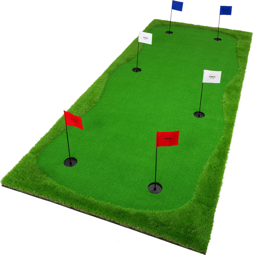 Gosports Golf Putting Green For Indoor & Outdoor Putting Practice - Choose 10Ft X 5Ft Or 12Ft X 5Ft
