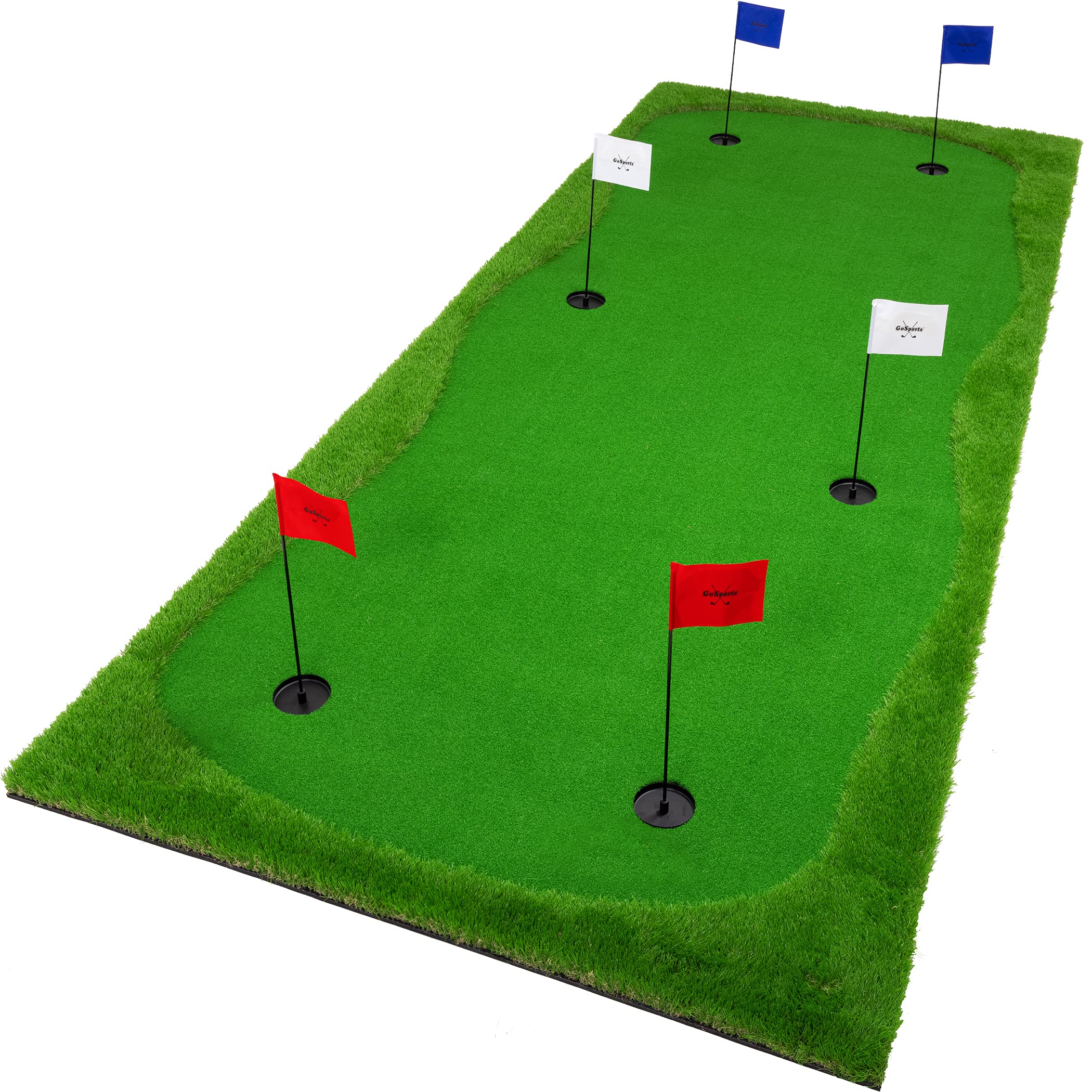 Gosports Golf Putting Green For Indoor & Outdoor Putting Practice - Choose 10Ft X 5Ft Or 12Ft X 5Ft