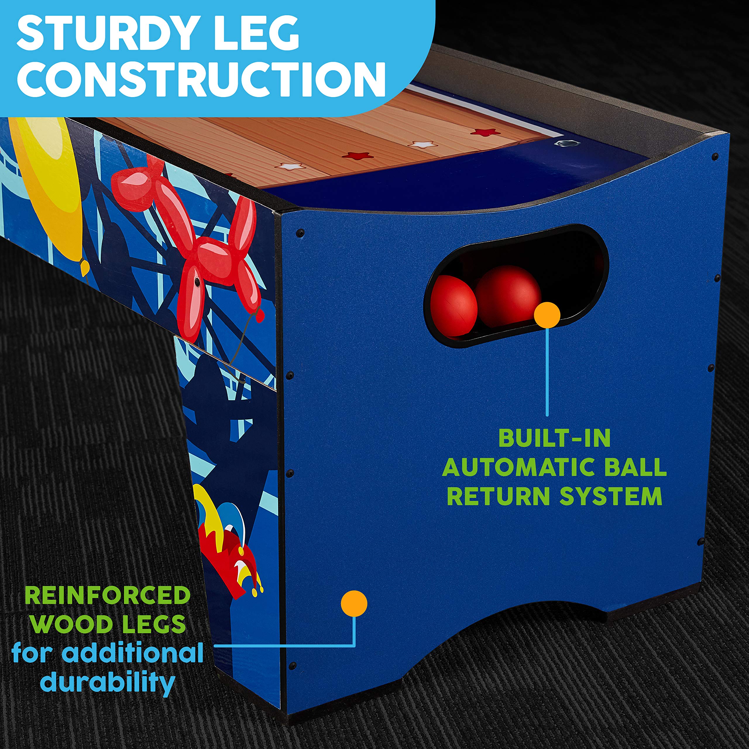 MD Sports 87 Roll and Score Game, Blue (AC287Y22004)