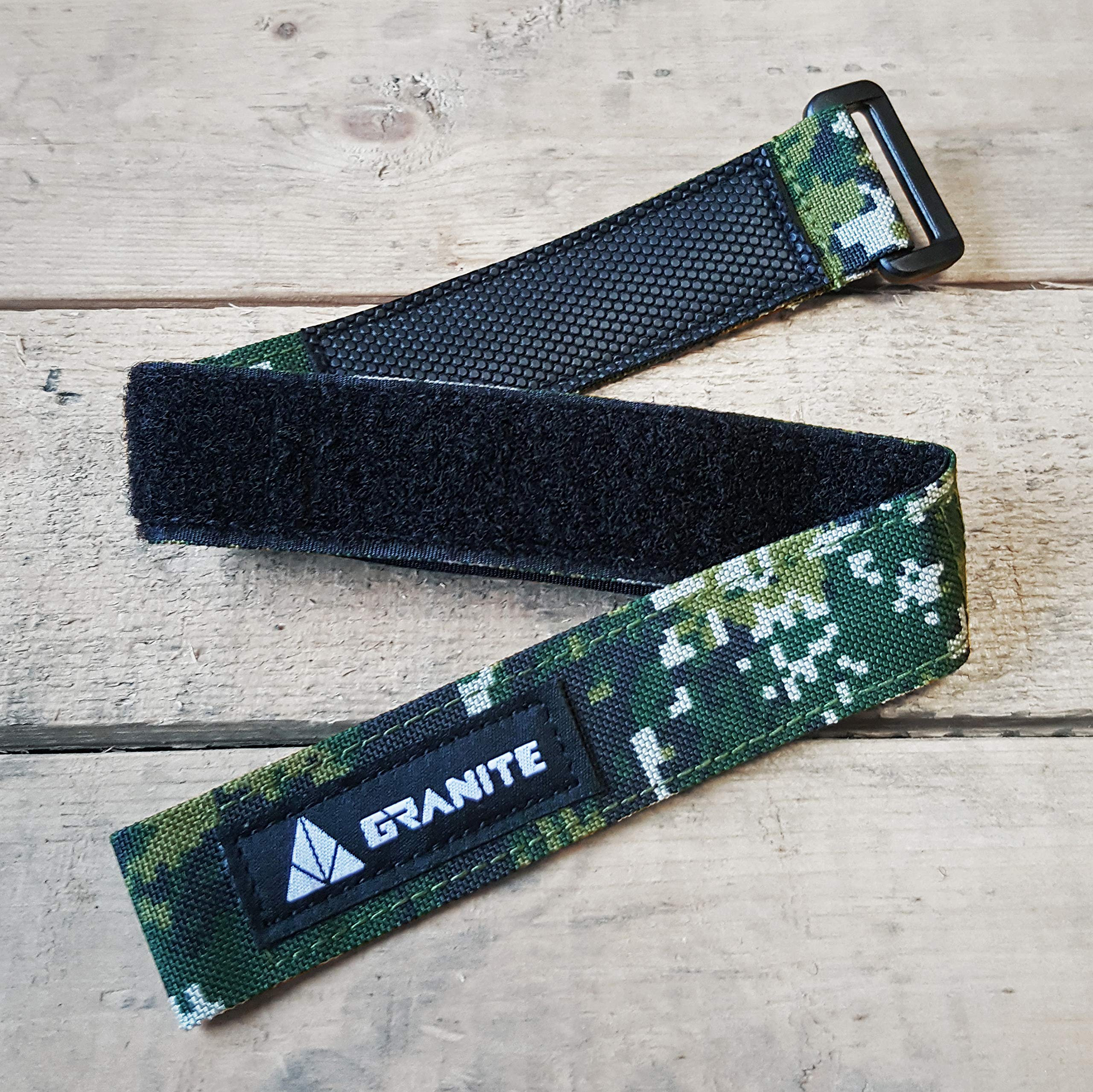 Granite Rockband Mtb Frame Carrier Strap For Inner Tubes And Bike Tool Kit , Bike Storage Solution For Attaching Extra Gear On Y