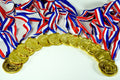 PAVILIA U.S. Toy Gold Medals, Pack of 12, 1.5-Inch
