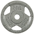 Balancefrom Cast Iron Plate Weight Plate For Strength Training And Weightlifting, Standard, 2.5-Pound, Single
