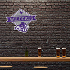 Rico Industries Ncaa Abilene Christian Wildcats Diamond Shape Cut Pennant - Home And Living Room D  Cor - Soft Felt Ez To Hang 2