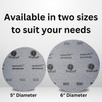 Trucut Sanding Pad  1000 Grit  6'' Diameter  Sanding Pads Made For Bowling Balls  Bowling Ball Resurfacing Pads  Surface Managem